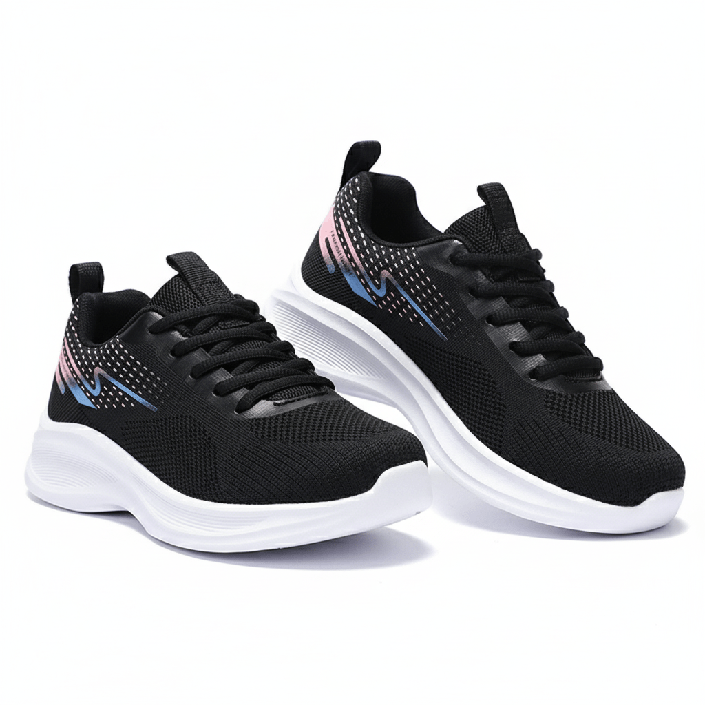 Svarta Sneakers Dam – bekväma för Vardag & Träning - Sneakers Dam