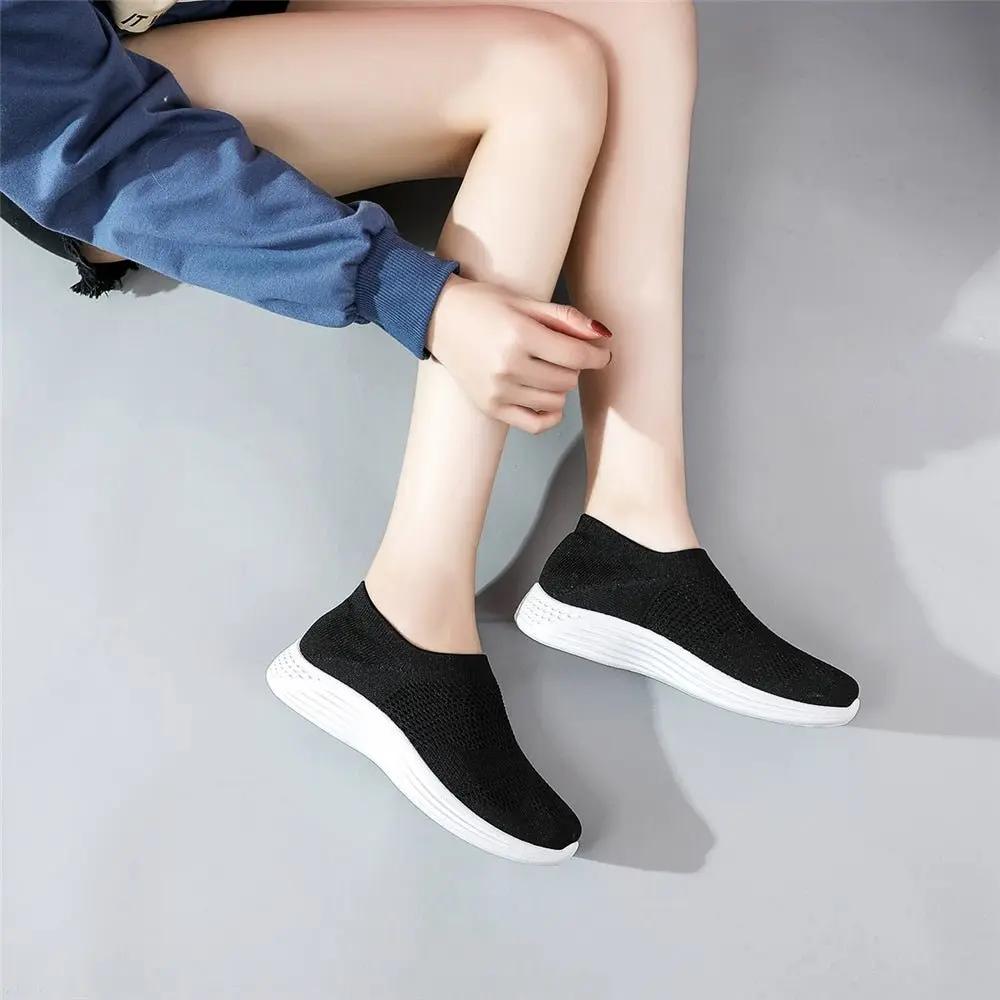 Svarta Sneakers Dam – Sportiga - Sneakers Dam