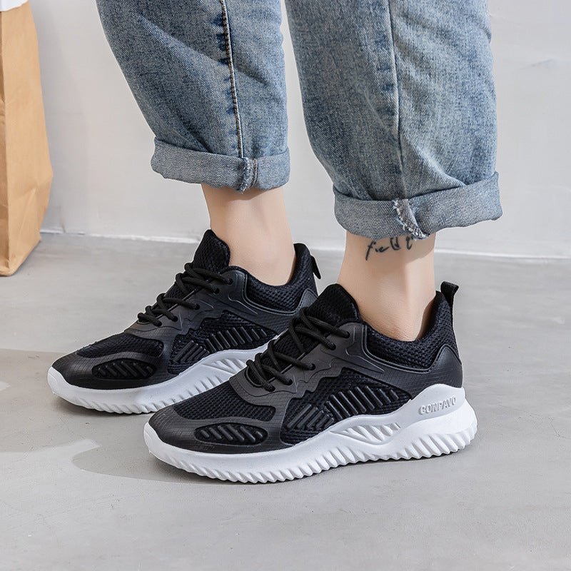 Svarta Sneakers Dam – Trendiga, Bekväma & Lätta Skor för Vardag - Sneakers Dam