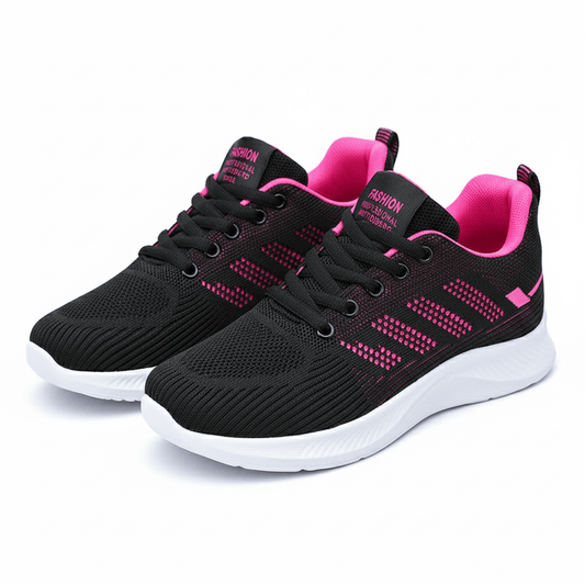 Svarta Sneakers Dam | Lätta & Bekväma Sportskor i Modern Design - Sneakers Dam