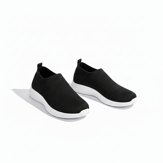 Svarta Sneakers Dam – Sportiga - Sneakers Dam