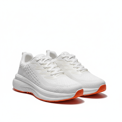 Vita Sneakers Dam – Lätta & Trendiga Sportskor i Andningsbart Mesh - Sneakers Dam